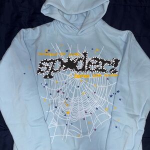 Baby Blue V2 Spider Hoodie